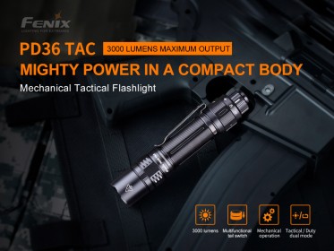 Taktikai zseblámpa Fenix PD36 TAC